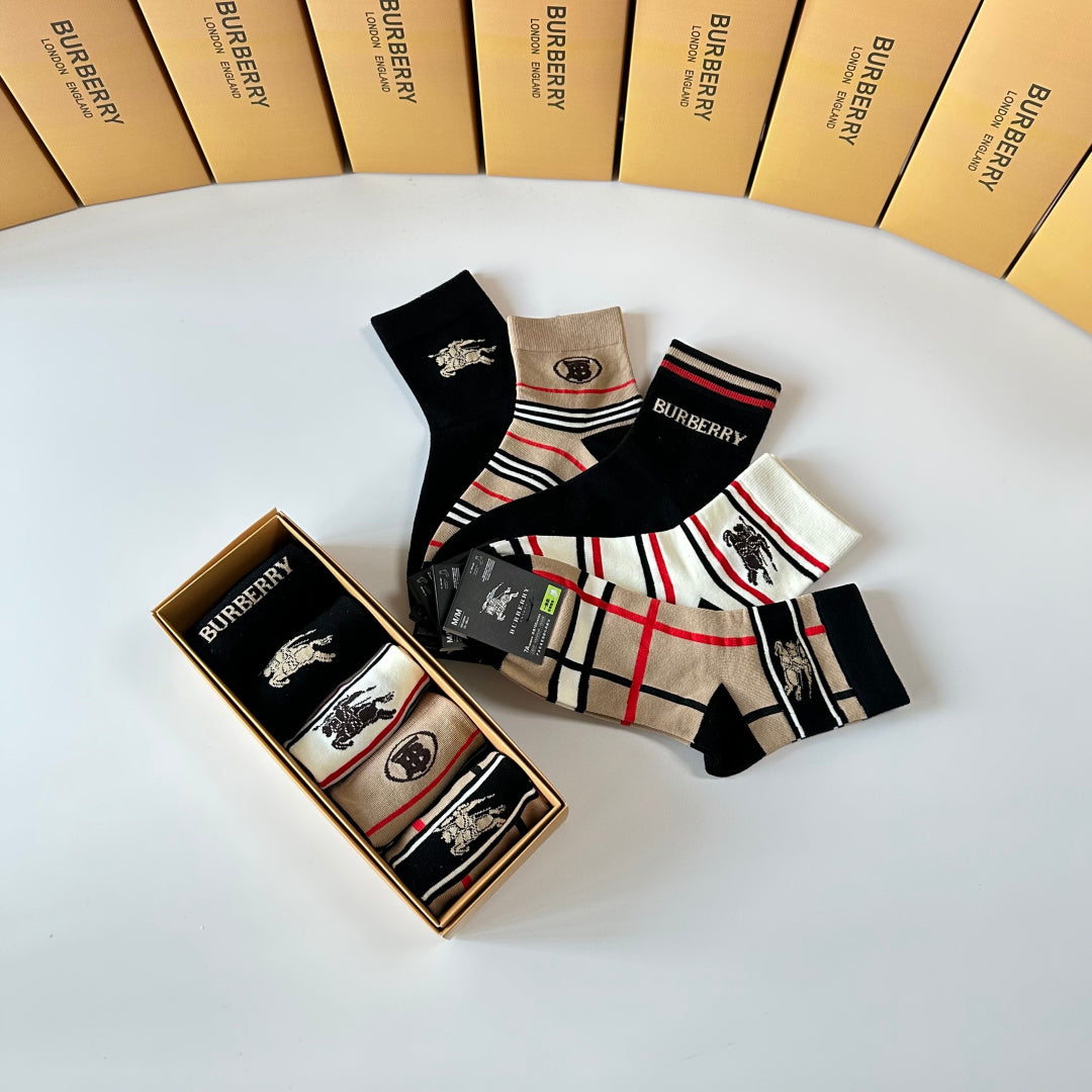 5-Pair Comfort Socks Set (1 BOX)-141