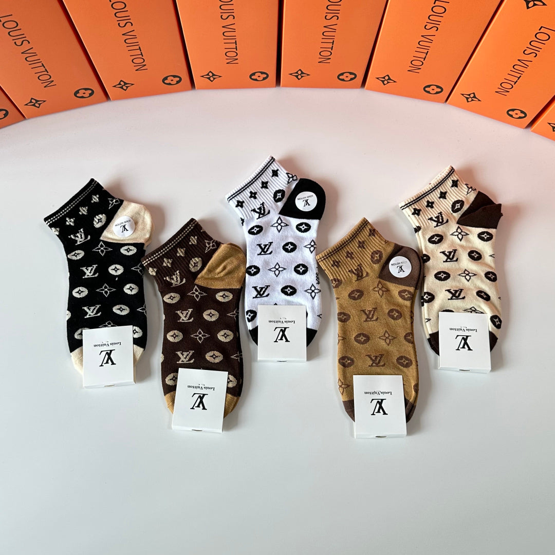 5-Pair Comfort Socks Set (1 BOX)-142