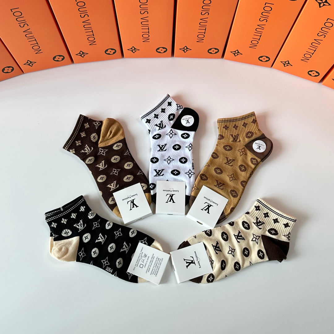 5-Pair Comfort Socks Set (1 BOX)-142