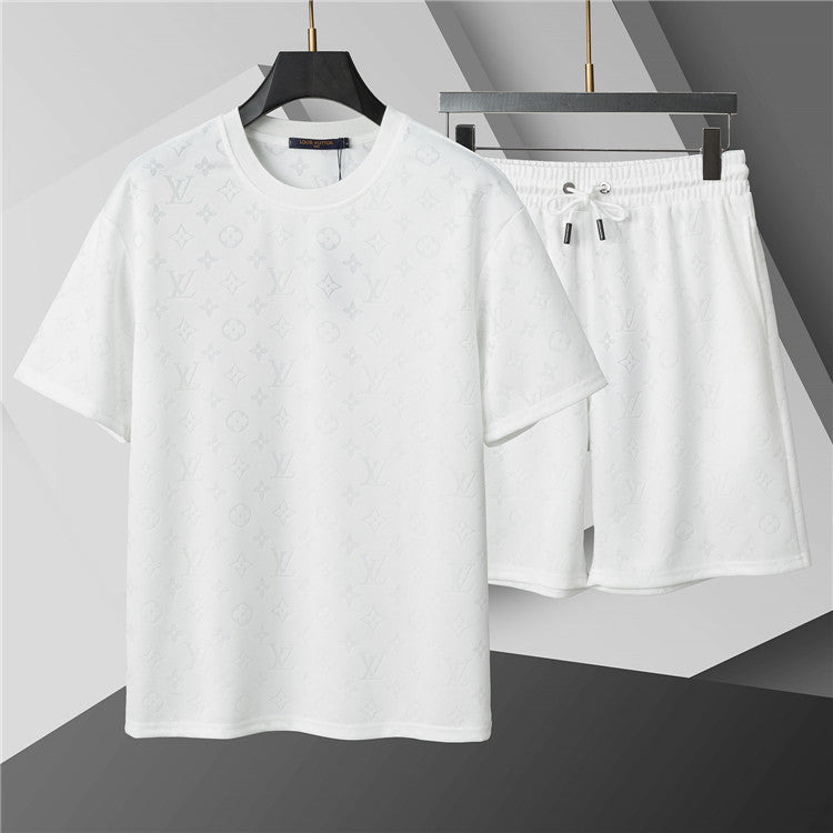 Summer Outfit Set | T-Shirt & Shorts 2-Piece Set-15