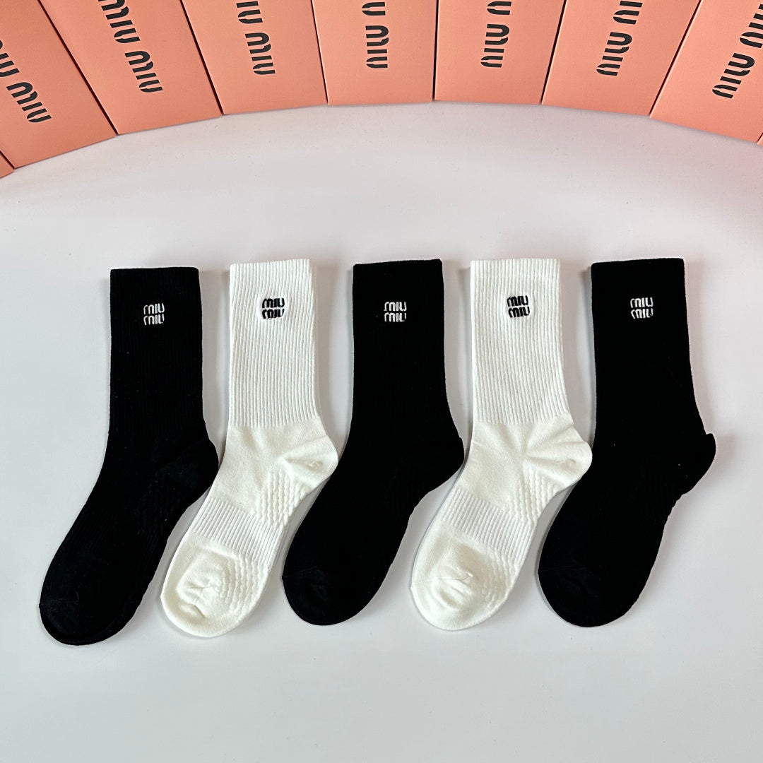 5-Pair Comfort Socks Set (1 BOX)-146