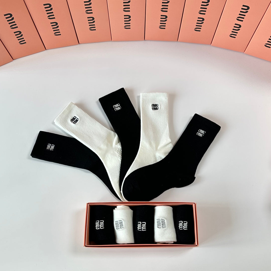 5-Pair Comfort Socks Set (1 BOX)-146