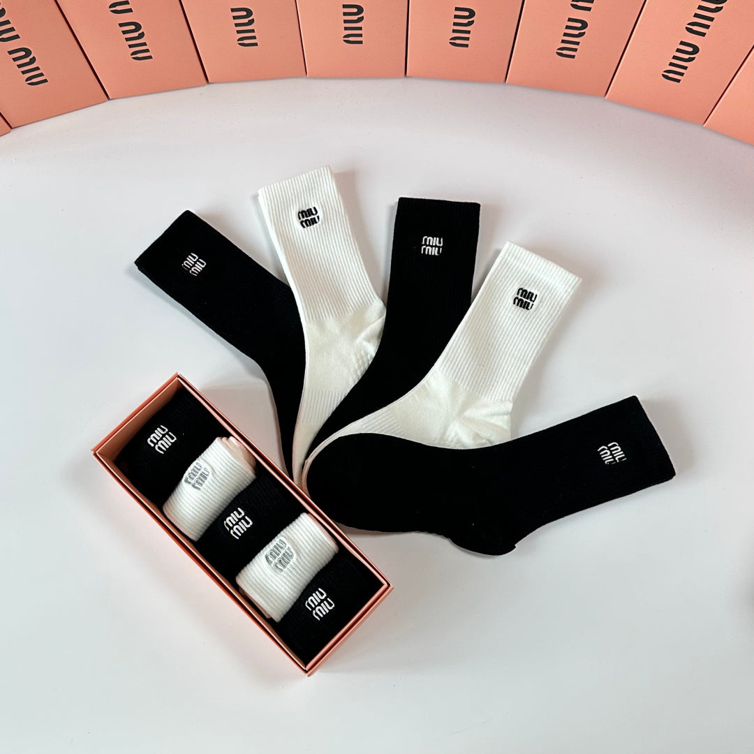 5-Pair Comfort Socks Set (1 BOX)-146