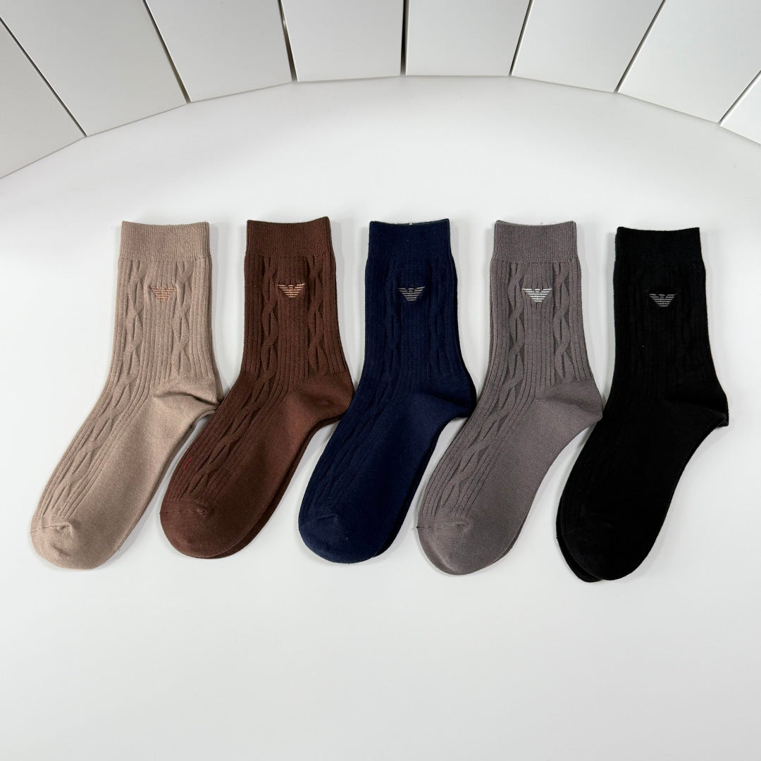 5-Pair Comfort Socks Set (1 BOX)-148