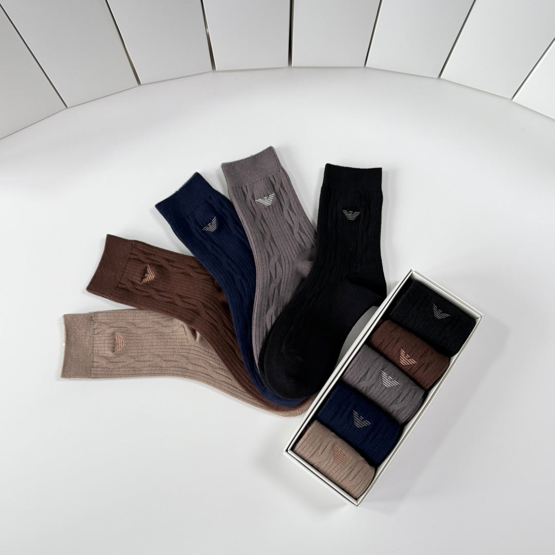 5-Pair Comfort Socks Set (1 BOX)-148