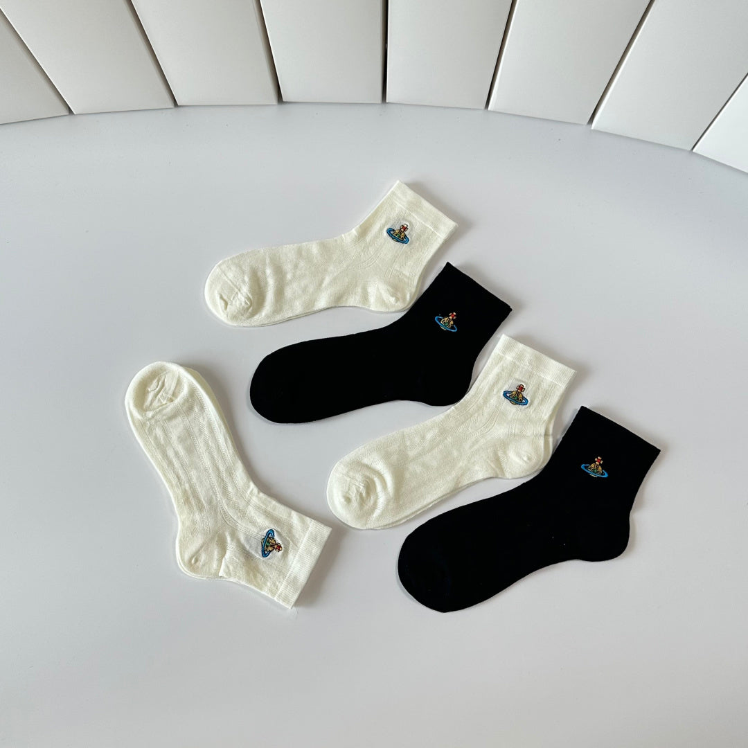 5-Pair Comfort Socks Set (1 BOX)-150
