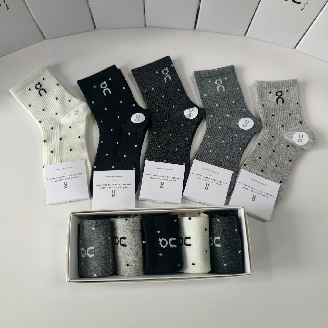 5-Pair Comfort Socks Set (1 BOX)-154