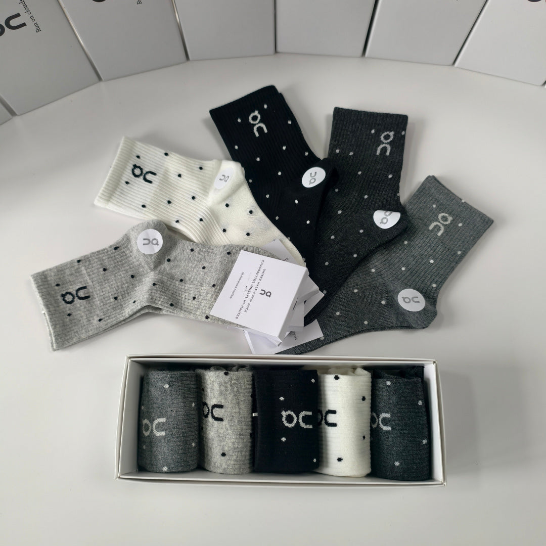 5-Pair Comfort Socks Set (1 BOX)-154