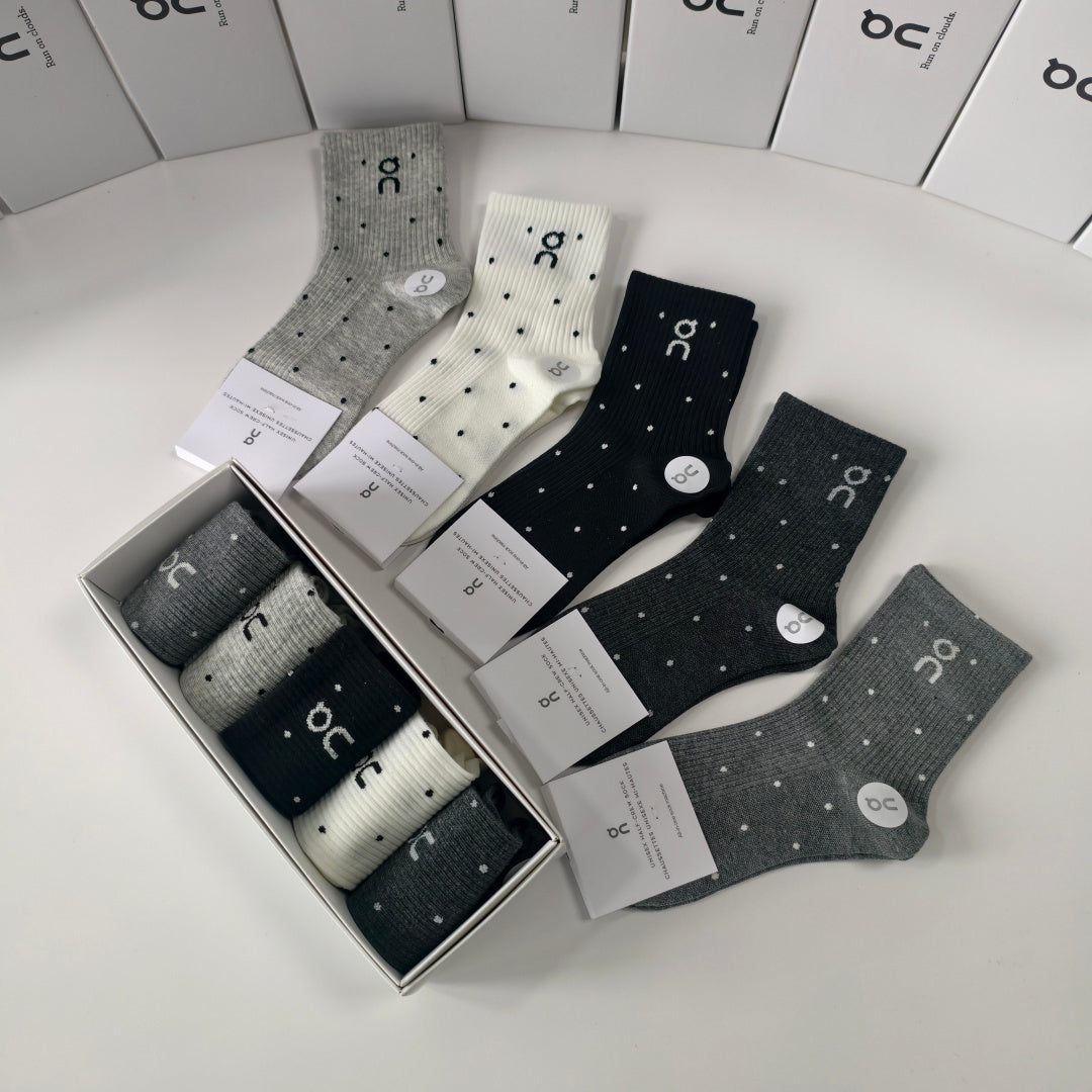 5-Pair Comfort Socks Set (1 BOX)-154