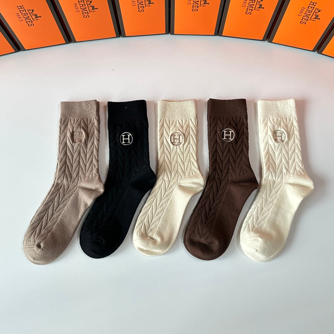 5-Pair Comfort Socks Set (1 BOX)-155