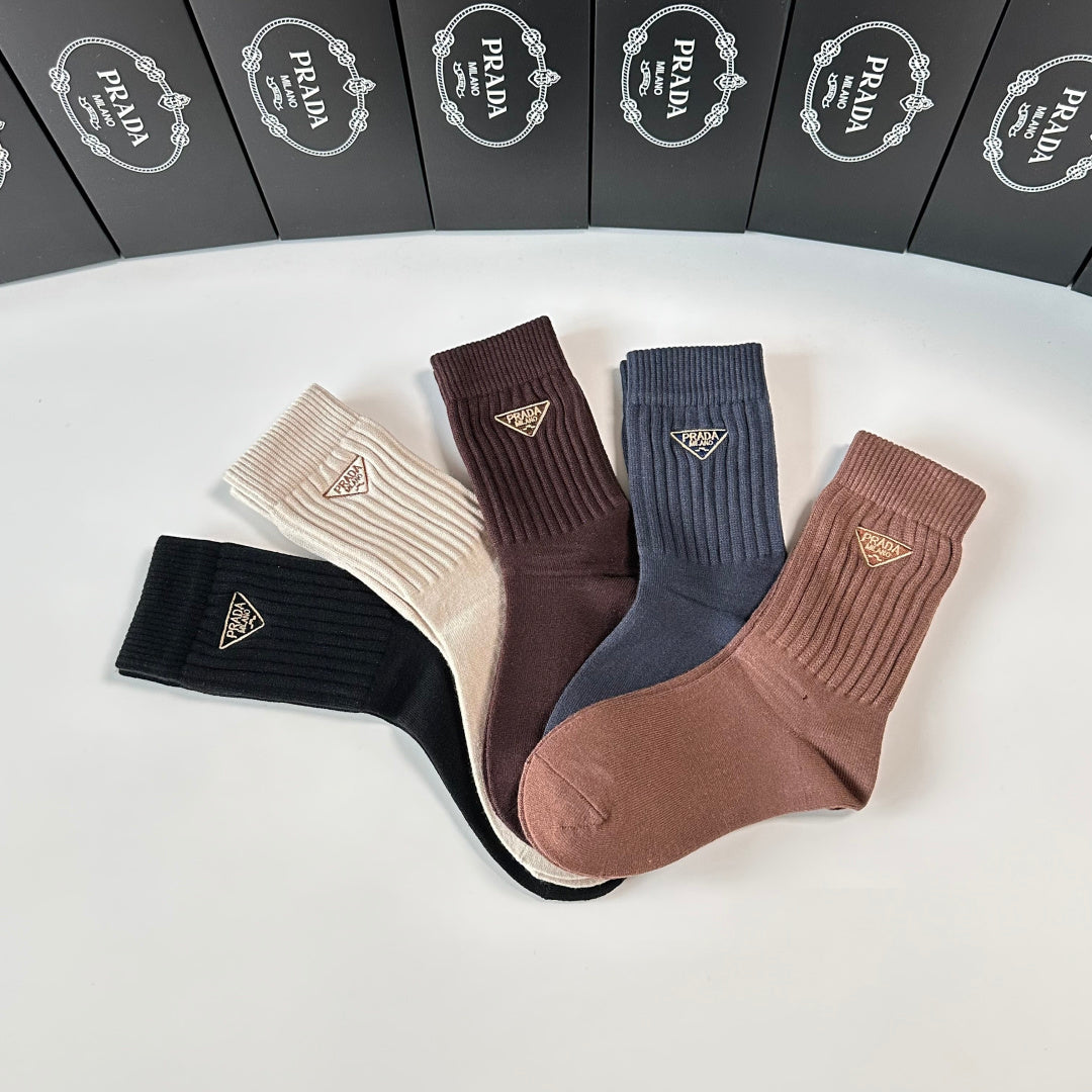 5-Pair Comfort Socks Set (1 BOX)-156