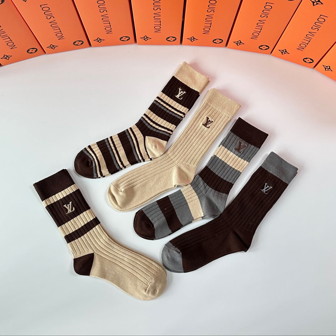 5-Pair Comfort Socks Set (1 BOX)-157