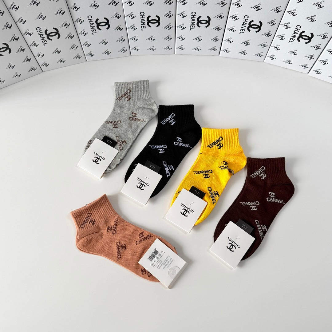 5-Pair Comfort Socks Set (1 BOX)-160