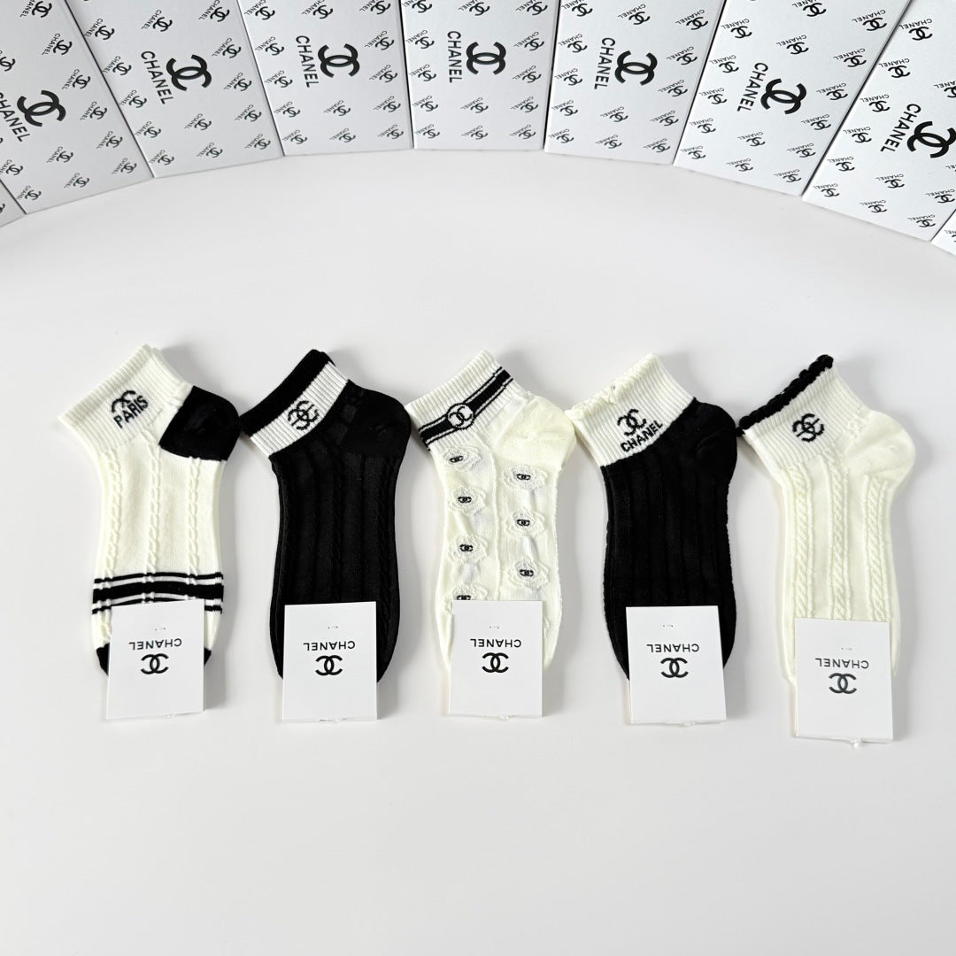 5-Pair Comfort Socks Set (1 BOX)-162