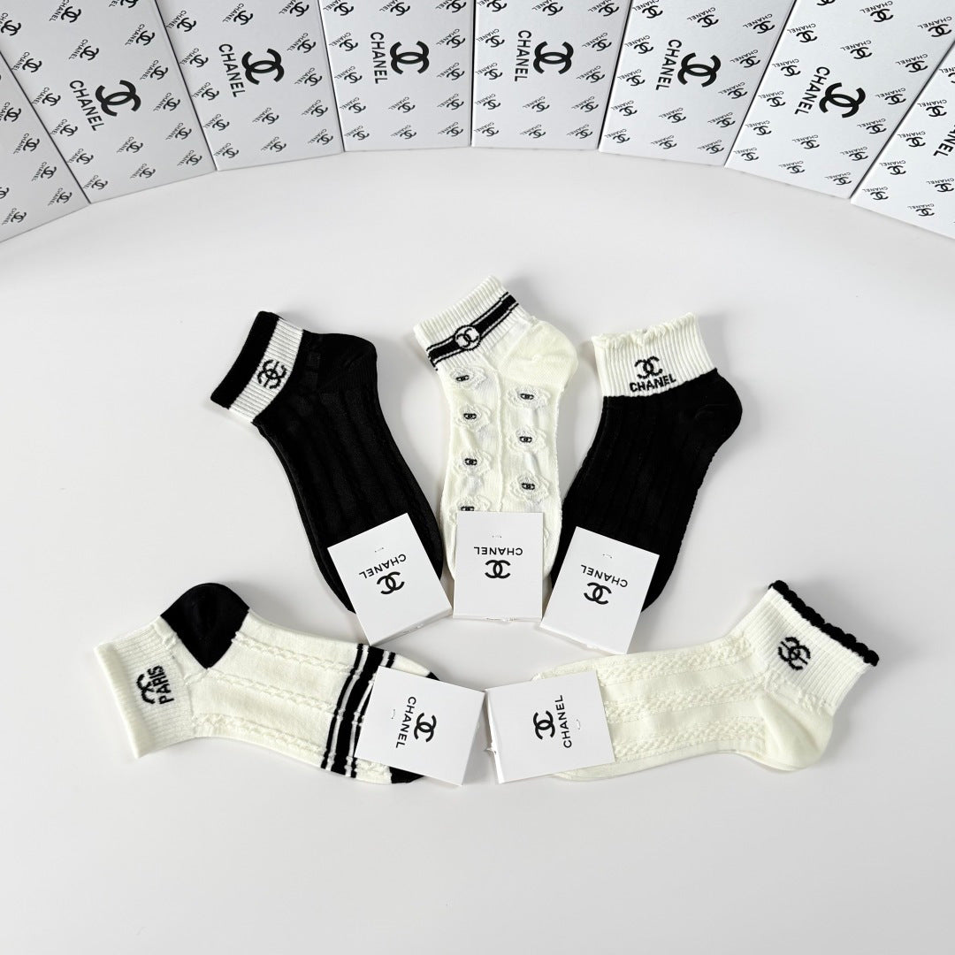 5-Pair Comfort Socks Set (1 BOX)-162