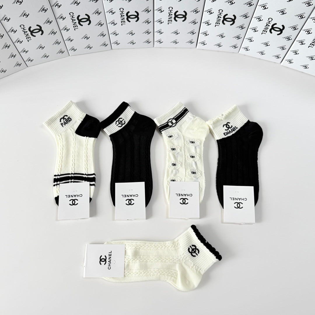 5-Pair Comfort Socks Set (1 BOX)-162