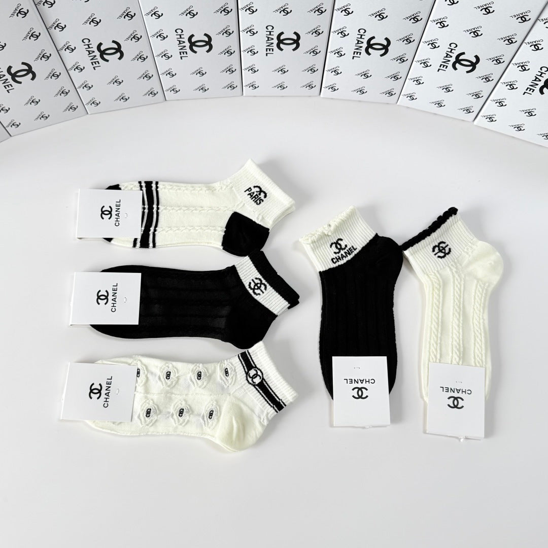 5-Pair Comfort Socks Set (1 BOX)-162