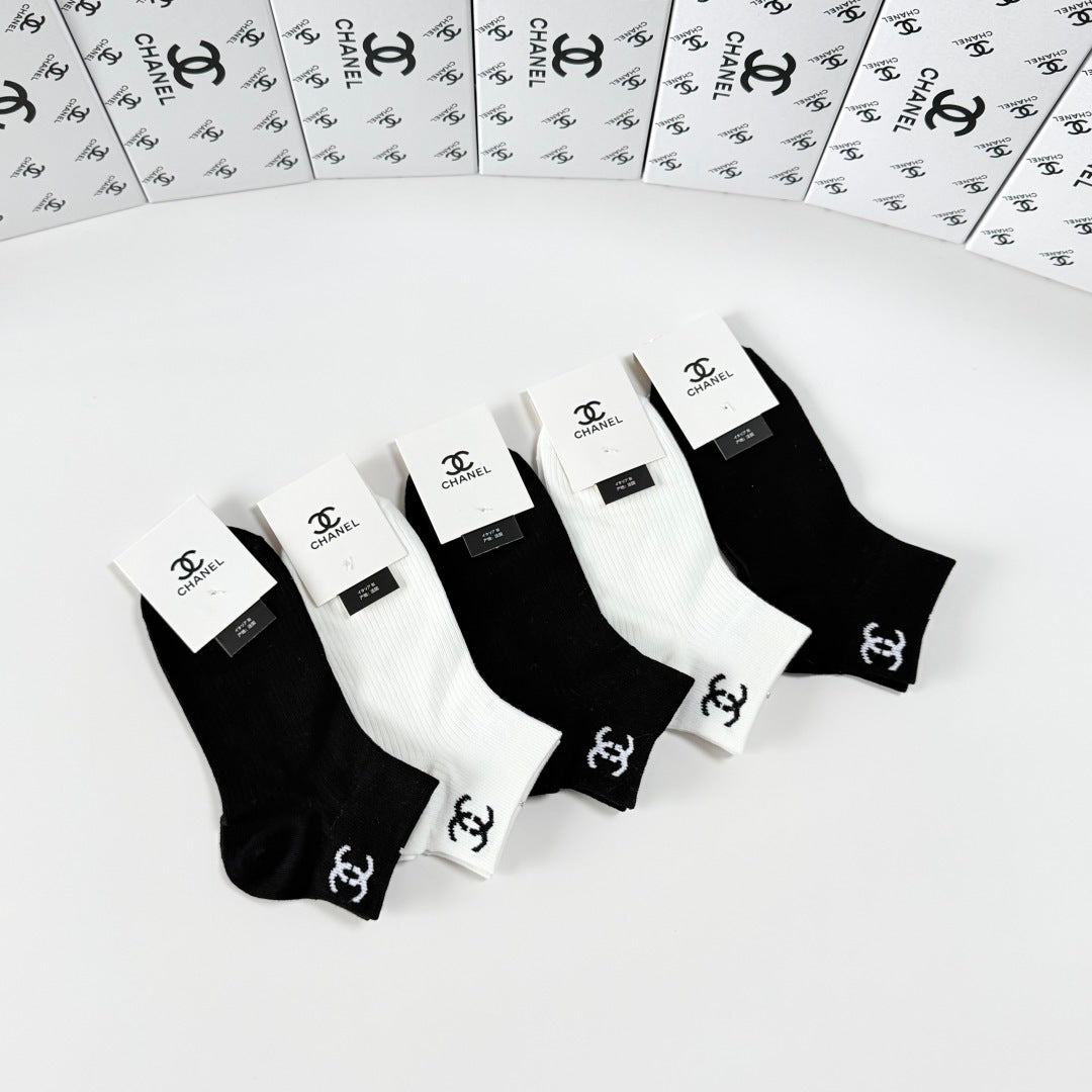 5-Pair Comfort Socks Set (1 BOX)-163