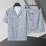 Summer Outfit Set | T-Shirt & Shorts 2-Piece Set-36