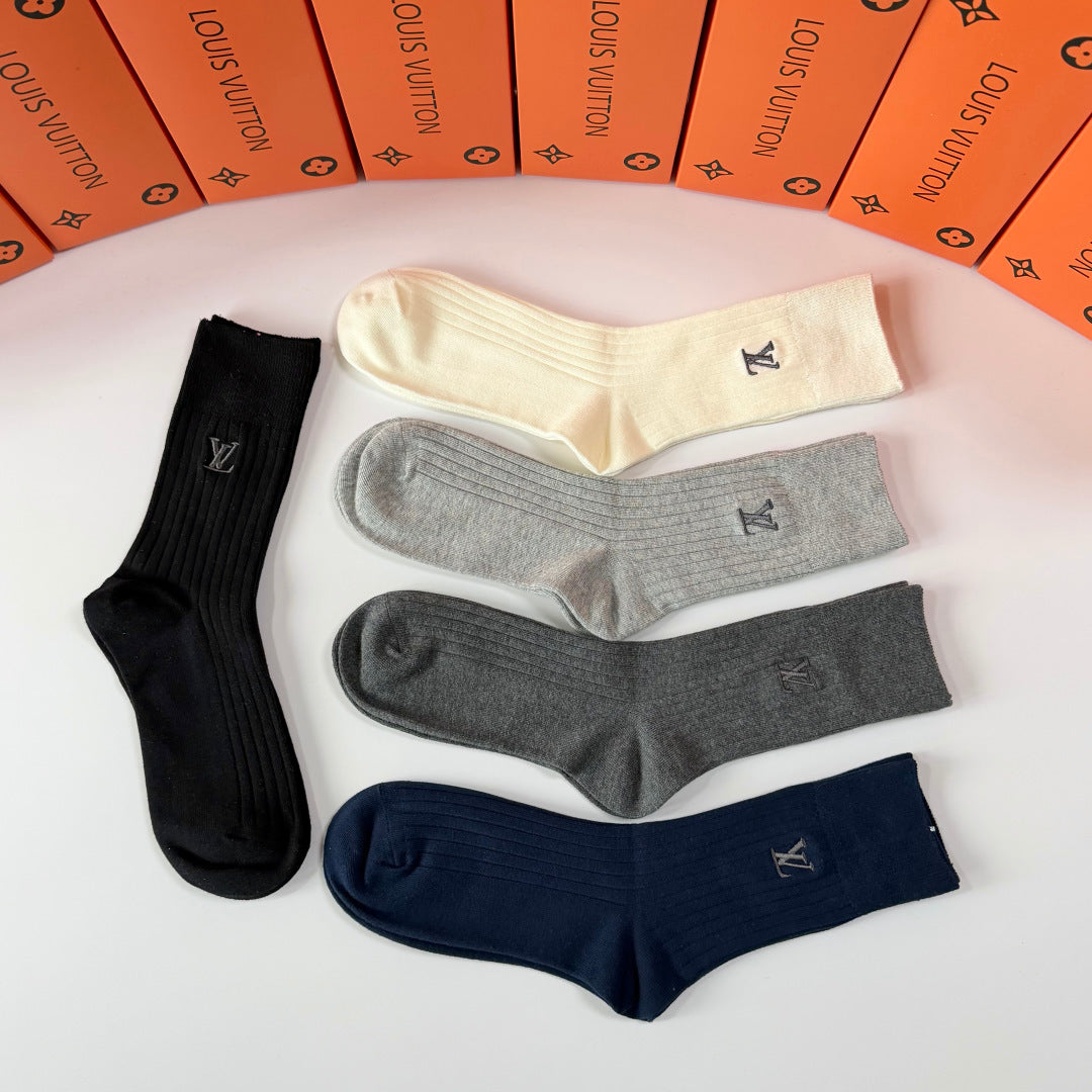 5-Pair Comfort Socks Set (1 BOX)-164
