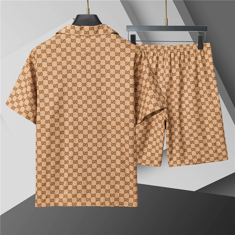 Summer Outfit Set | T-Shirt & Shorts 2-Piece Set-38