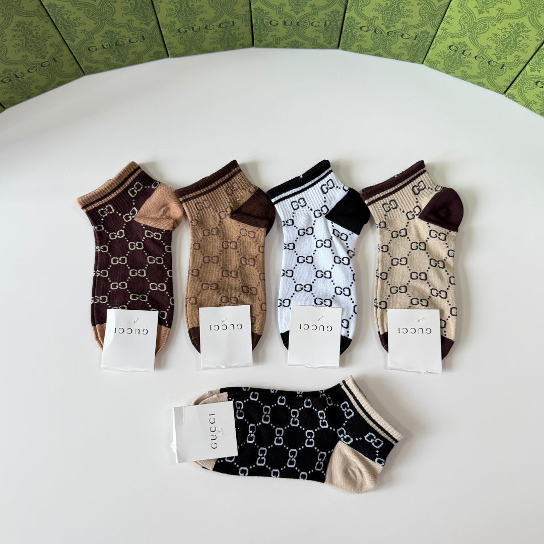 5-Pair Comfort Socks Set (1 BOX)-167