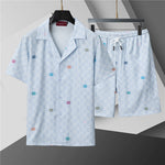 Summer Outfit Set | T-Shirt & Shorts 2-Piece Set-42