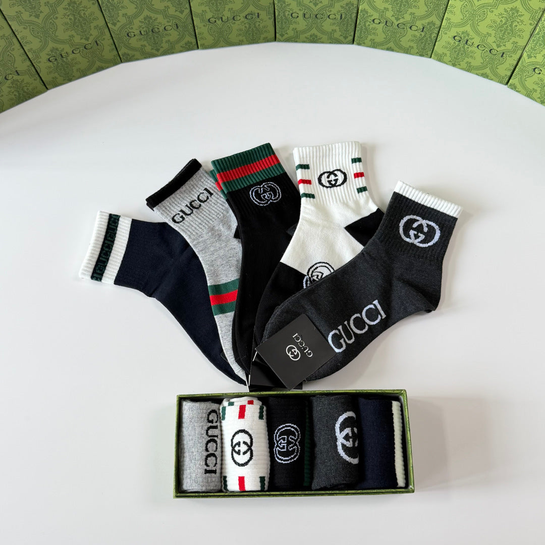 5-Pair Comfort Socks Set (1 BOX)-172