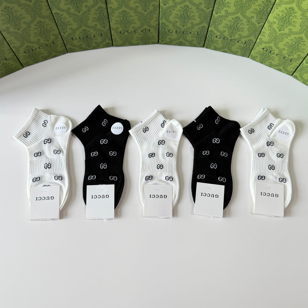 5-Pair Comfort Socks Set (1 BOX)-180