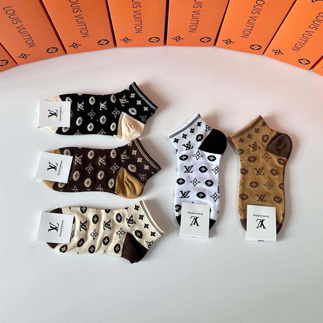 5-Pair Comfort Socks Set (1 BOX)-184