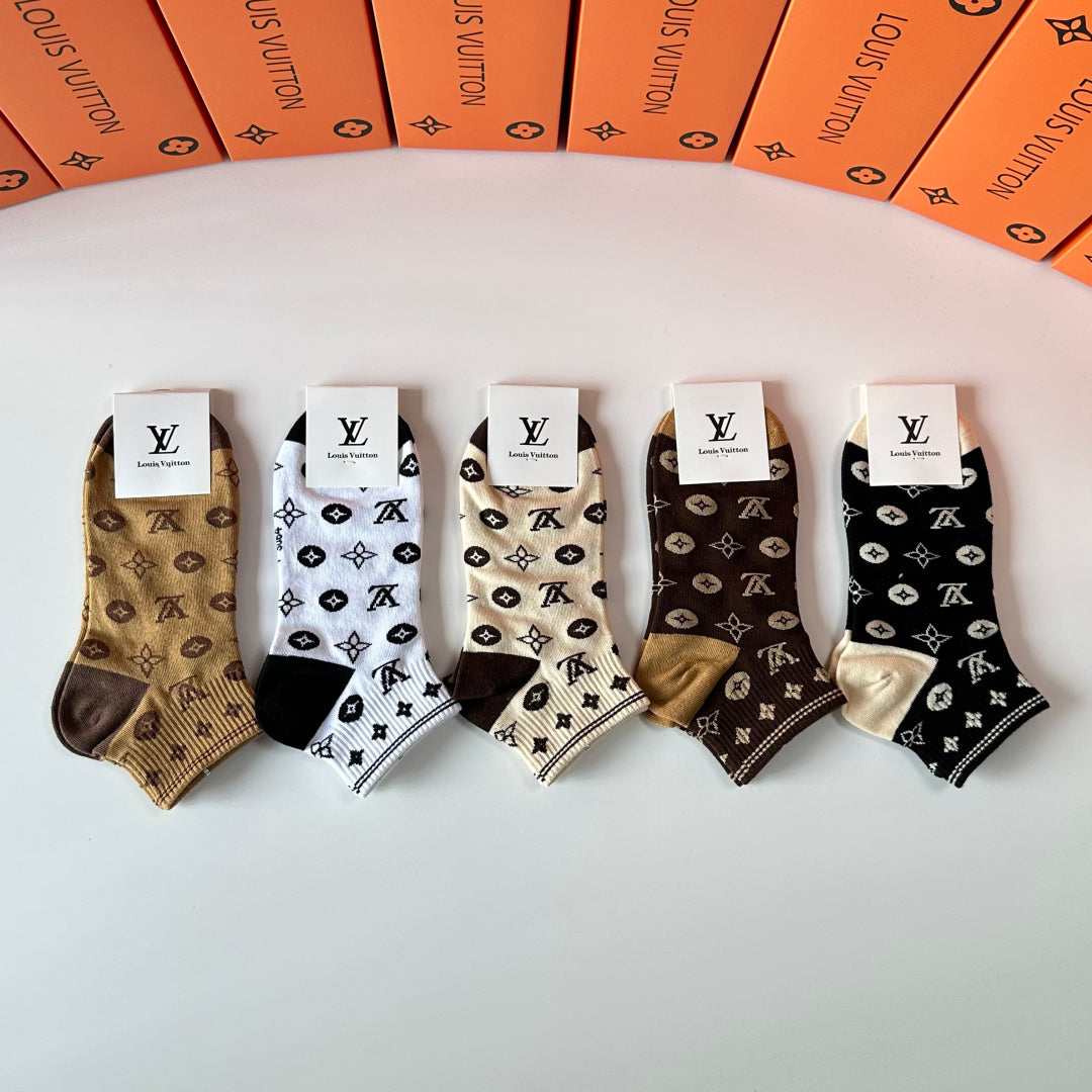 5-Pair Comfort Socks Set (1 BOX)-184