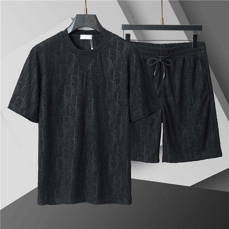Summer Outfit Set | T-Shirt & Shorts 2-Piece Set-49