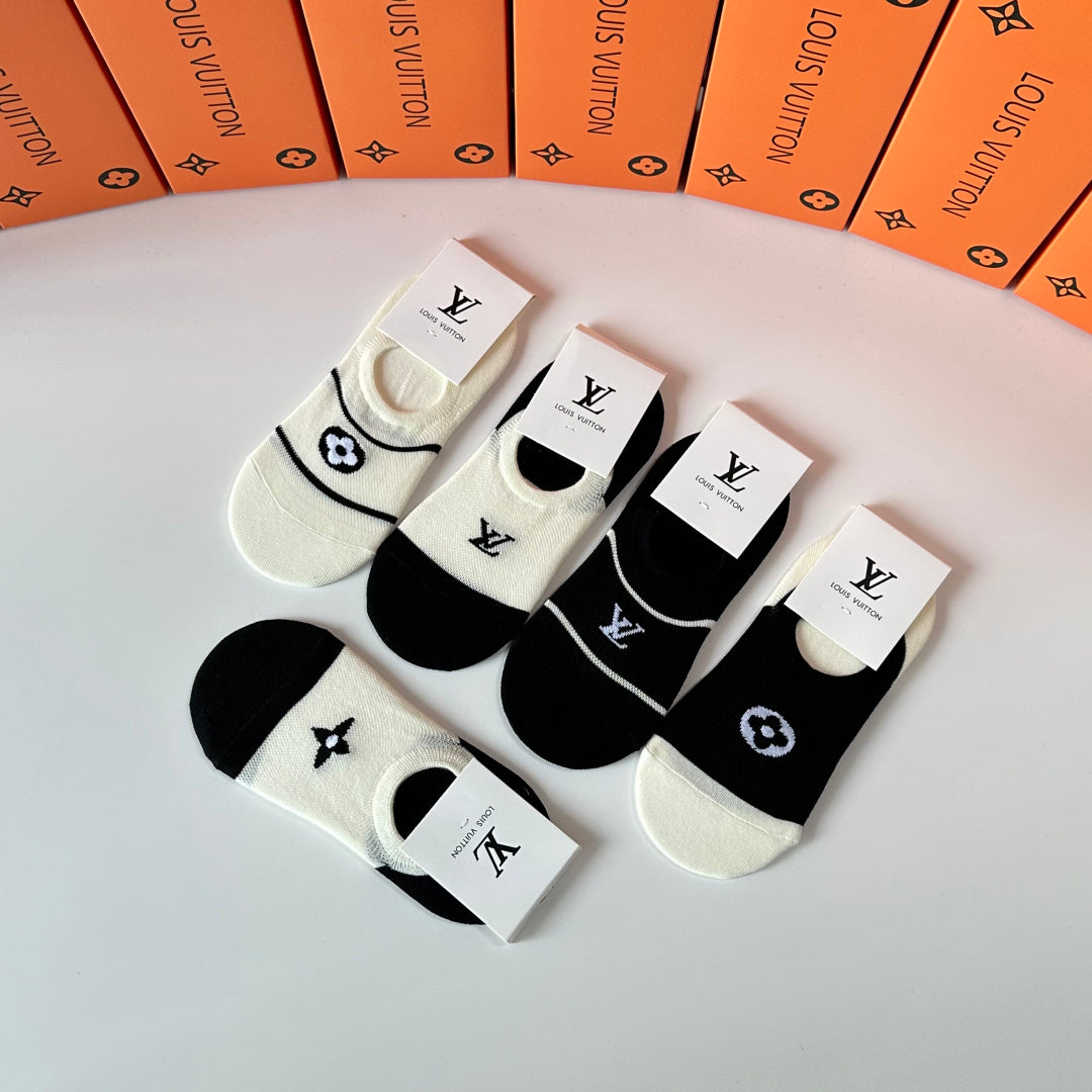 5-Pair Comfort Socks Set (1 BOX)-187