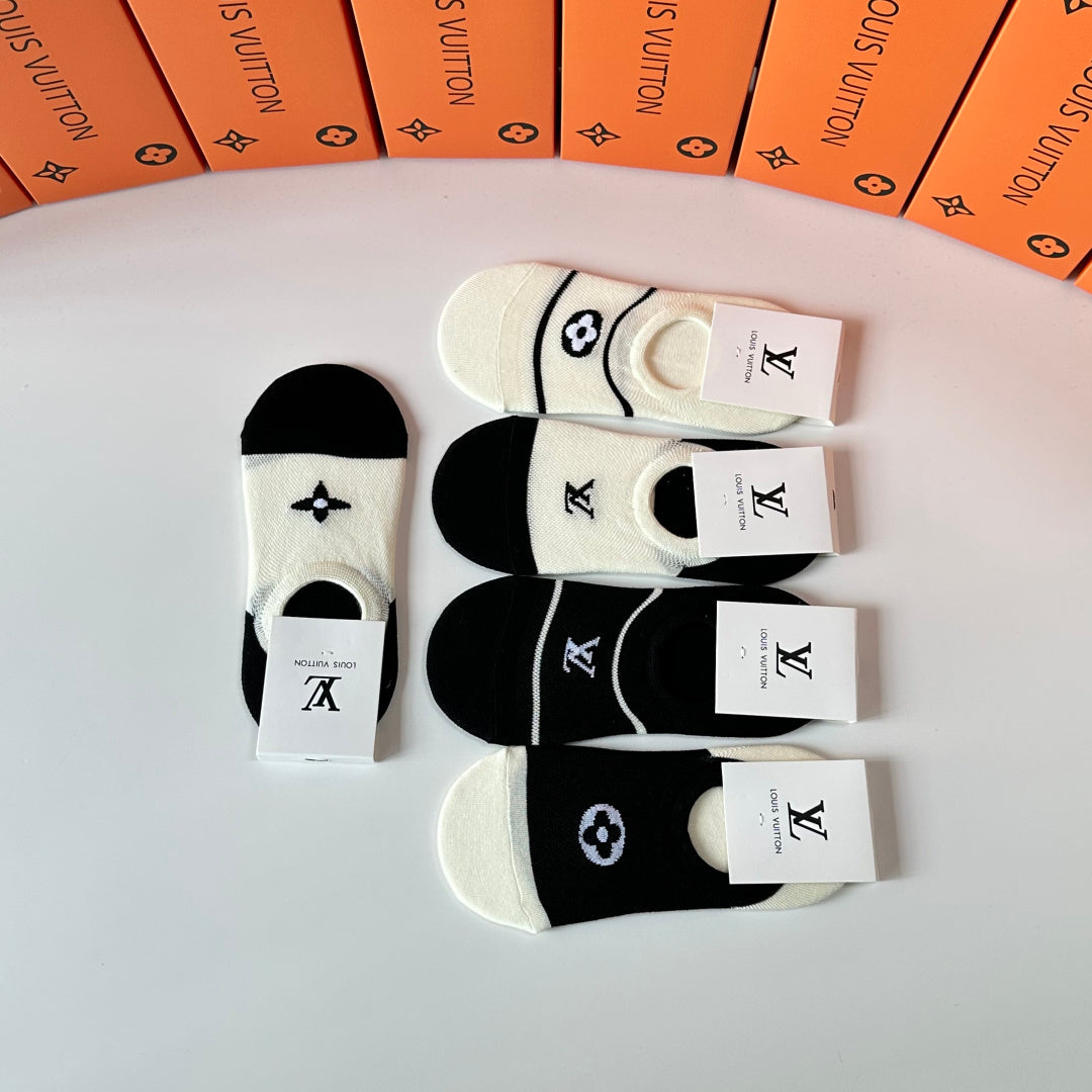 5-Pair Comfort Socks Set (1 BOX)-187