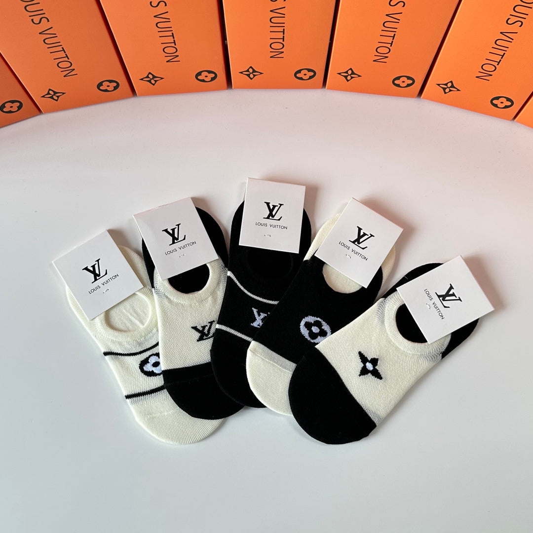 5-Pair Comfort Socks Set (1 BOX)-187