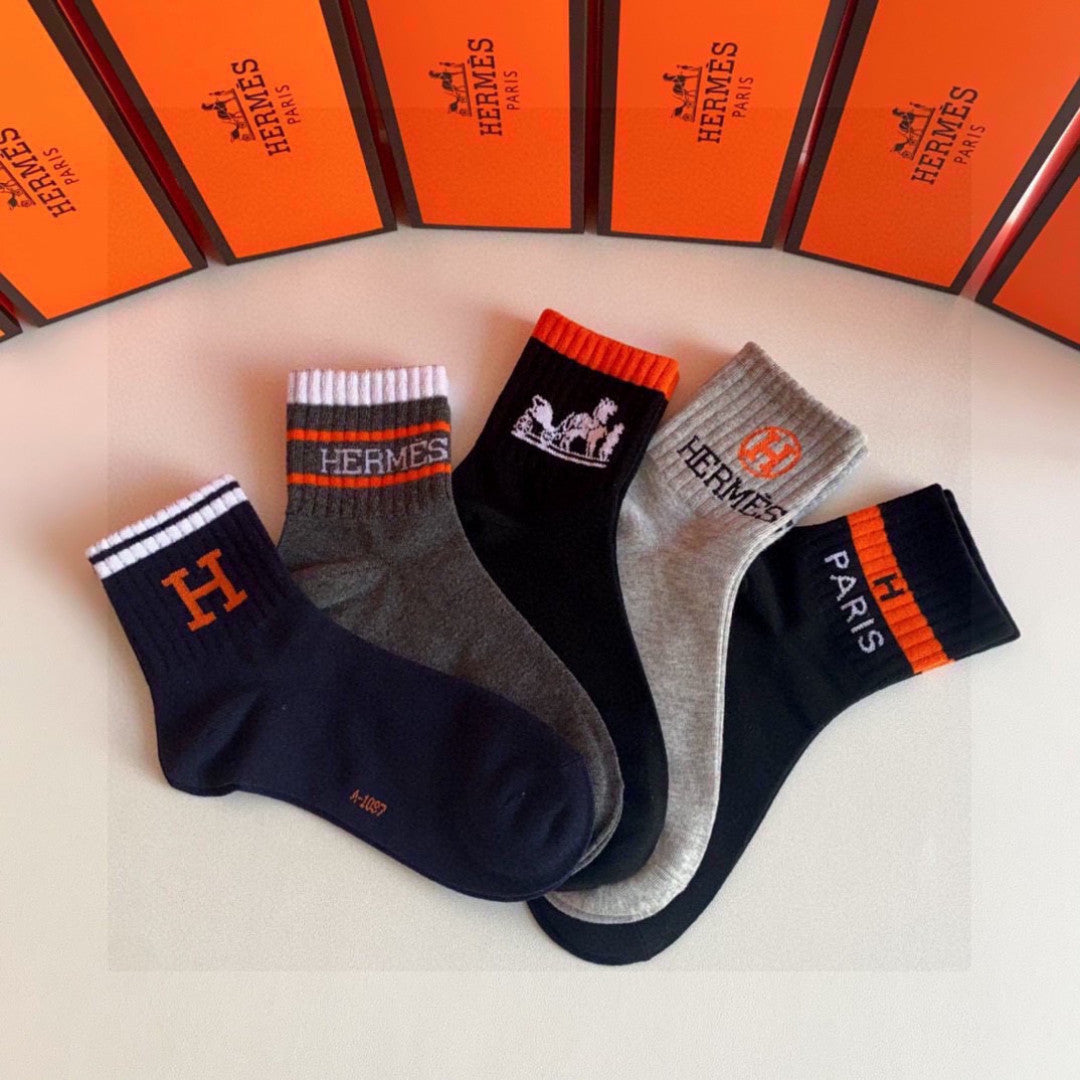 5-Pair Comfort Socks Set (1 BOX)-188