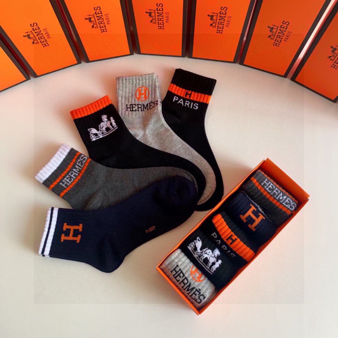 5-Pair Comfort Socks Set (1 BOX)-188