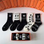 5-Pair Comfort Socks Set (1 BOX)-189
