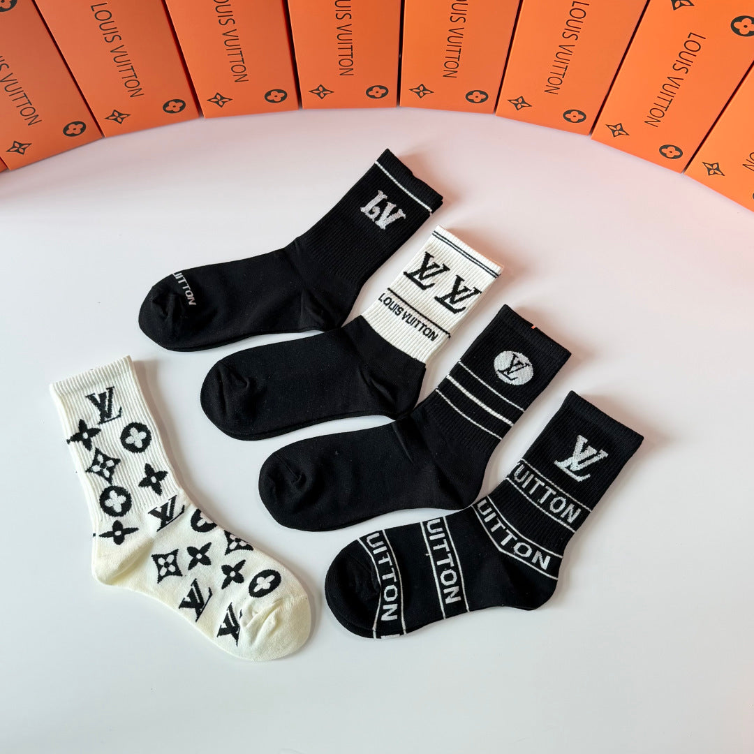 5-Pair Comfort Socks Set (1 BOX)-189