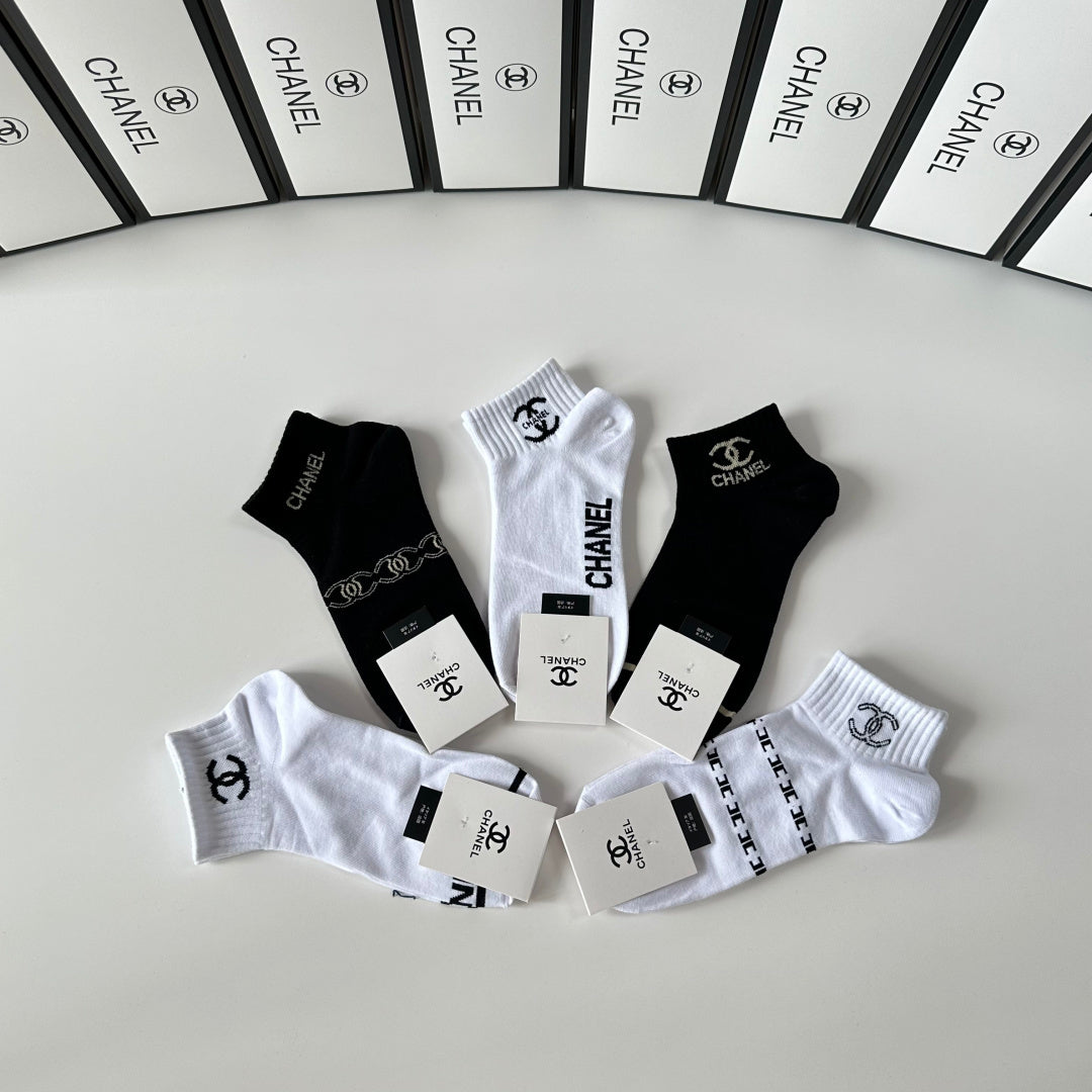 5-Pair Comfort Socks Set (1 BOX)-190