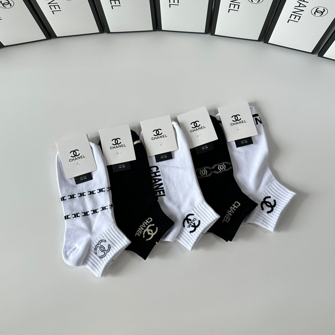 5-Pair Comfort Socks Set (1 BOX)-190