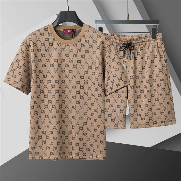 Summer Outfit Set | T-Shirt & Shorts 2-Piece Set-54