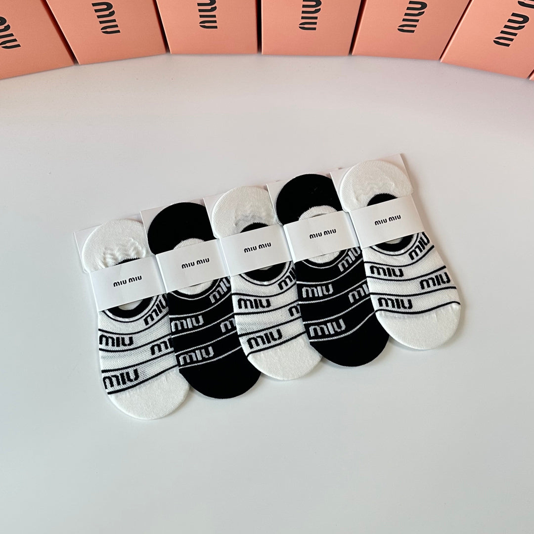 5-Pair Comfort Socks Set (1 BOX)-192