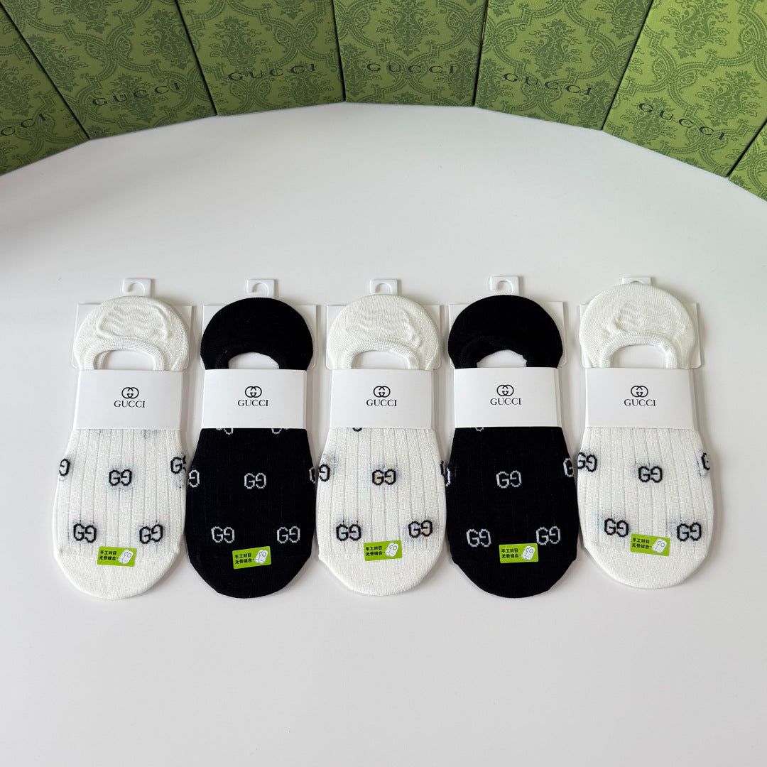 5-Pair Comfort Socks Set (1 BOX)-194