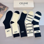 5-Pair Comfort Socks Set (1 BOX)-196