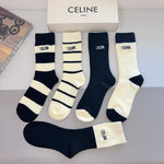 5-Pair Comfort Socks Set (1 BOX)-196