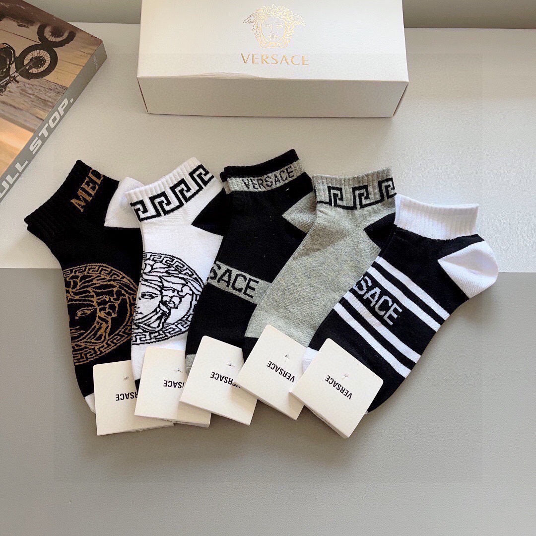 5-Pair Comfort Socks Set (1 BOX)-200