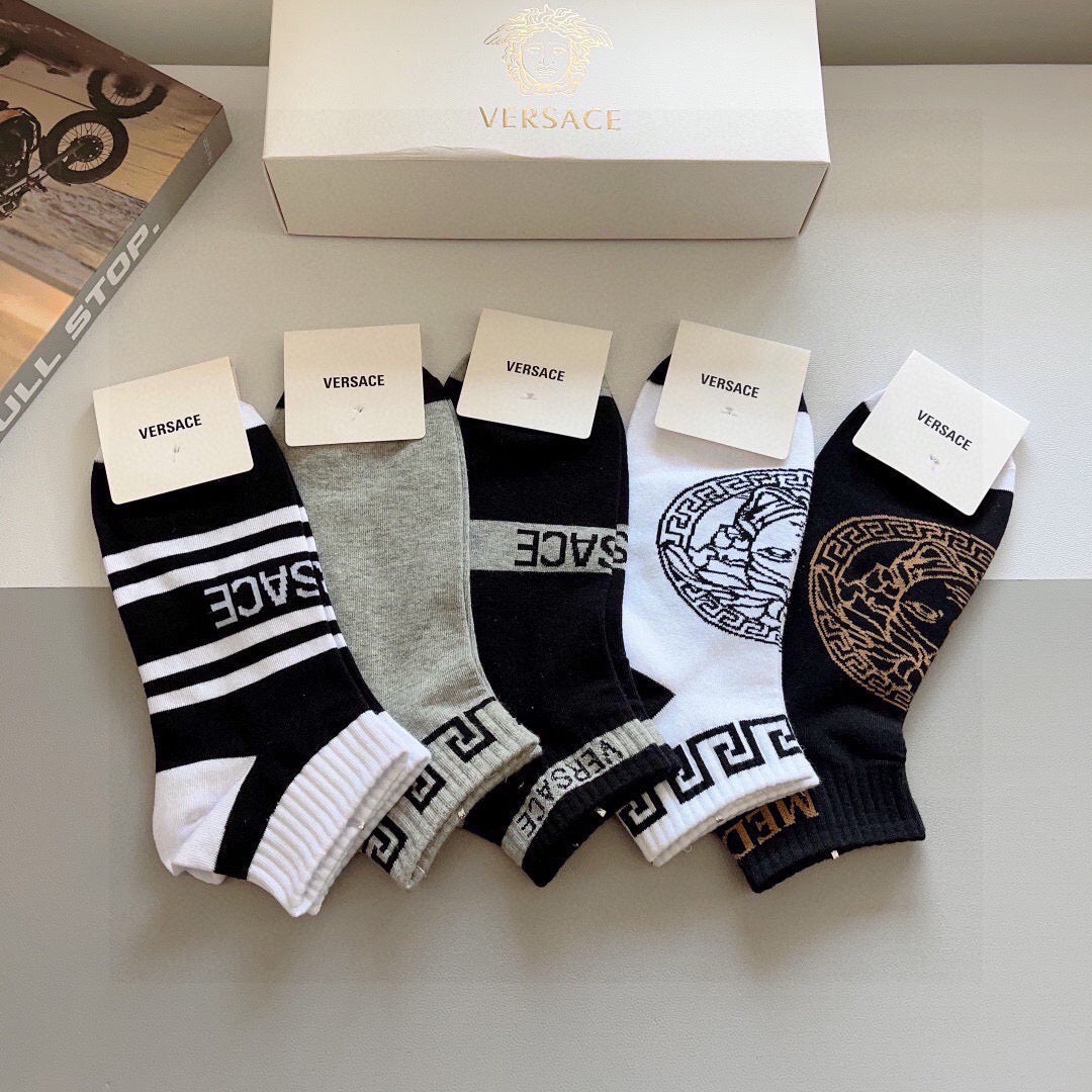 5-Pair Comfort Socks Set (1 BOX)-200