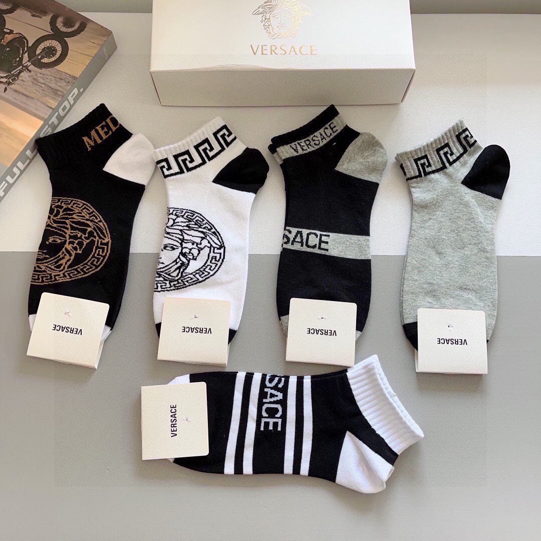 5-Pair Comfort Socks Set (1 BOX)-200