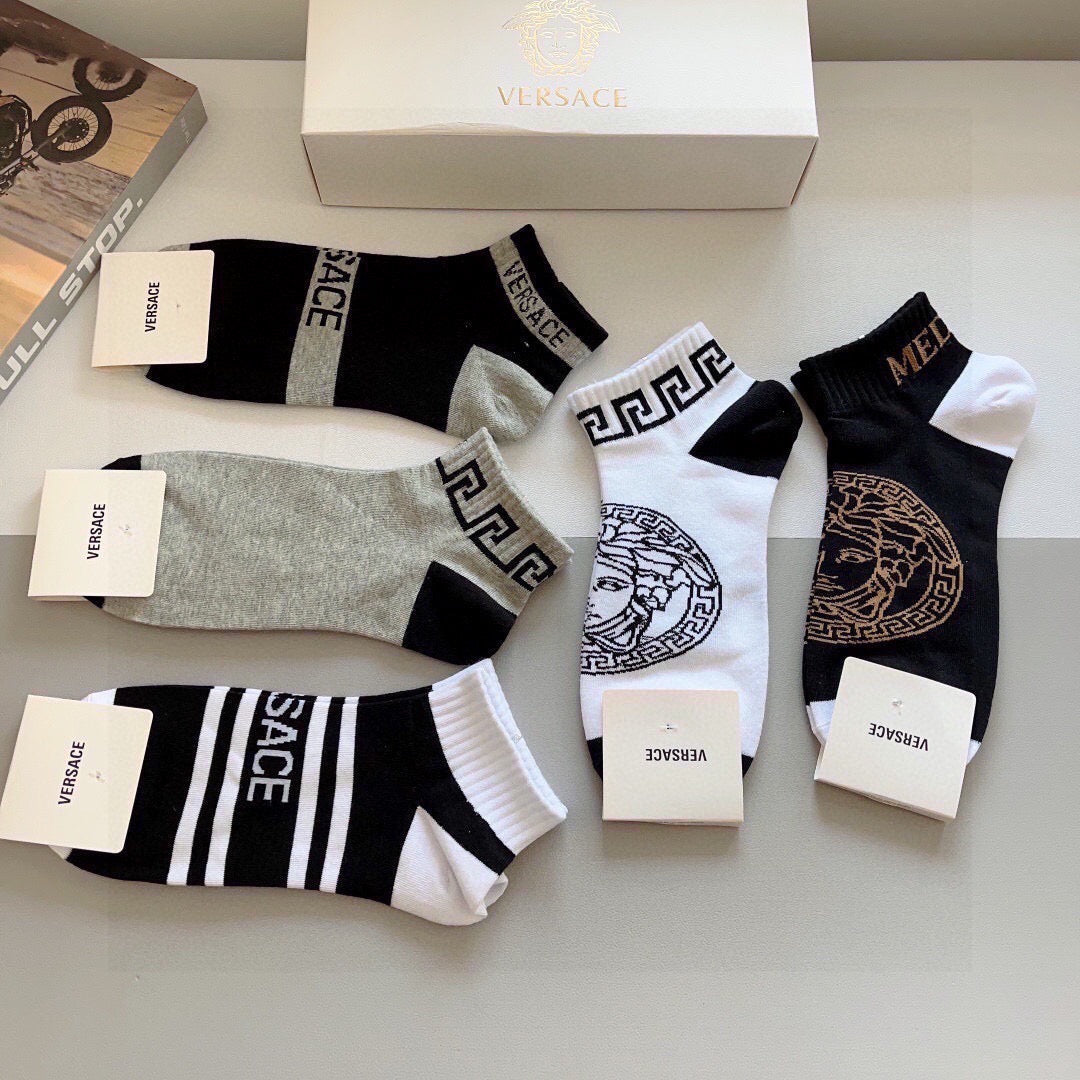 5-Pair Comfort Socks Set (1 BOX)-200
